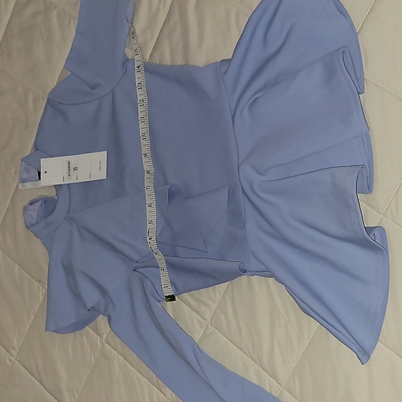 NEW! 💙CIARA SIDE FRILL DETAIL PEPLUM - Picture 4 of 6